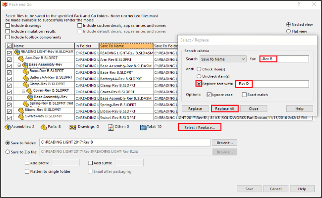 Using The ‘Pack & Go’ File Management Feature In SOLIDWORKS