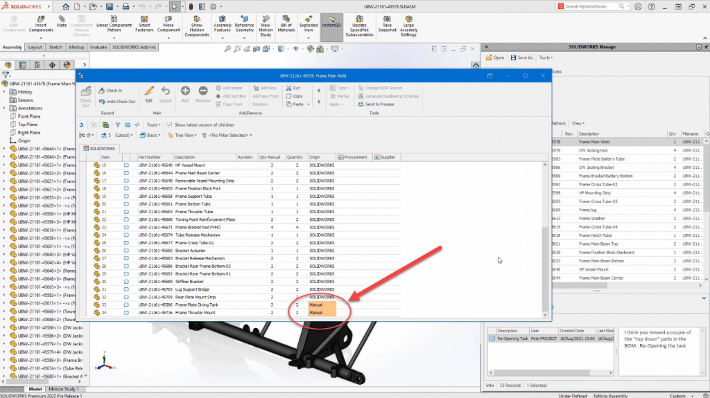 SOLIDWORKS 2022 What’s New – 5 Feature Enhancements In SOLIDWORKS Manage